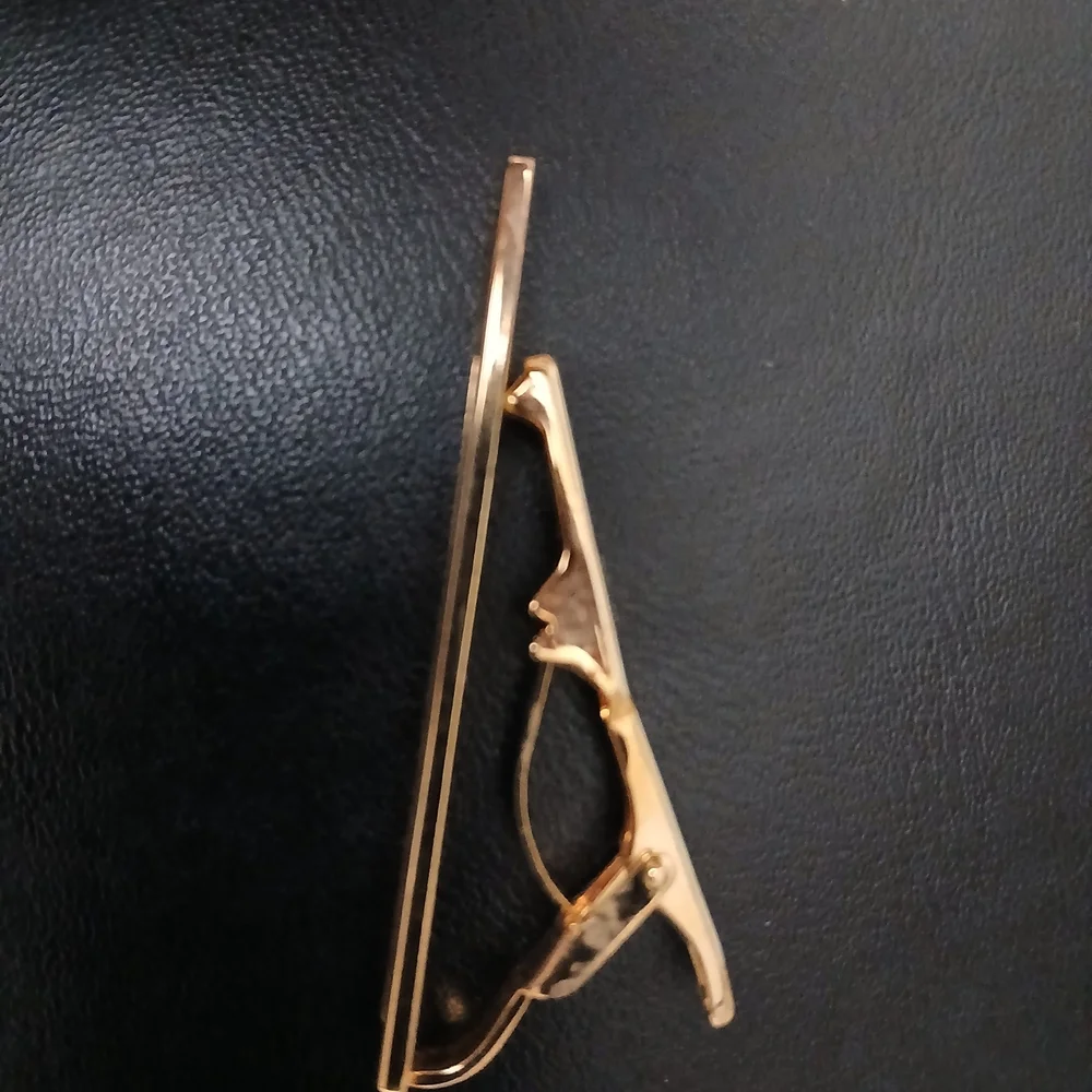 Authentic Dior Gold Tie Clip for Men